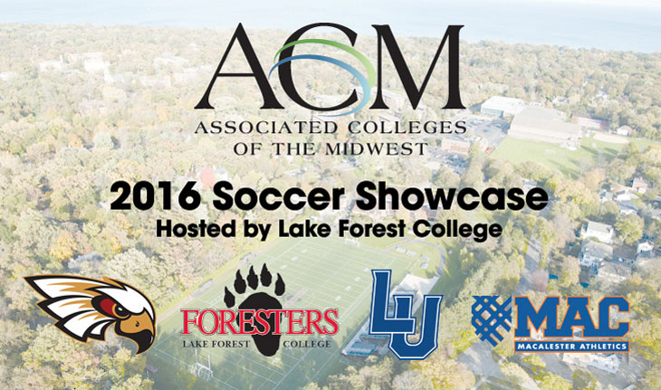 Lake Forest College to Host 2016 ACM Soccer Showcase