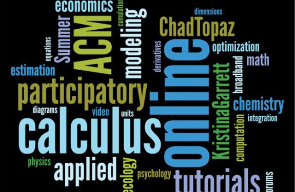 ACM Summer 2013 Online Course in Applied Calculus