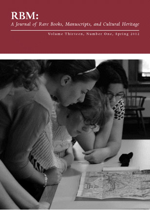 Cover of spring 2012 issue of RBM
