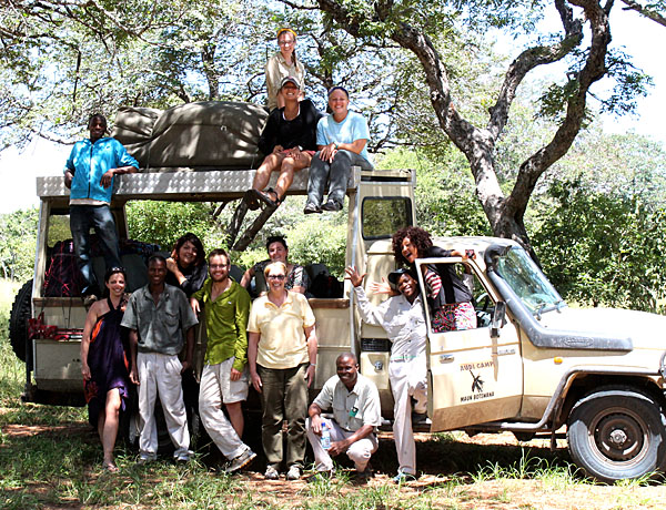 Program trip to a game reserve