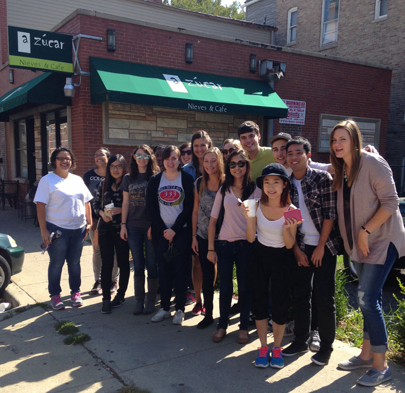 Chicago Program students in Little Village