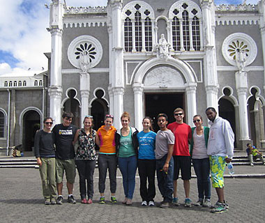 Fall 2013 group at Cartago