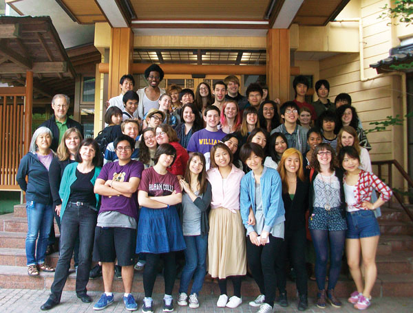 Japan Study students and staff