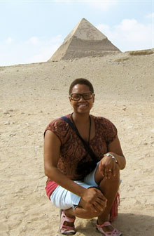 Carla Daughtry in Egypt