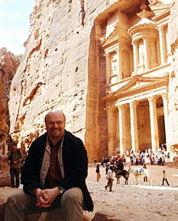 Khaldoun Samman at Petra