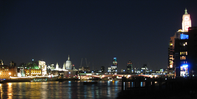 View across the Thames
