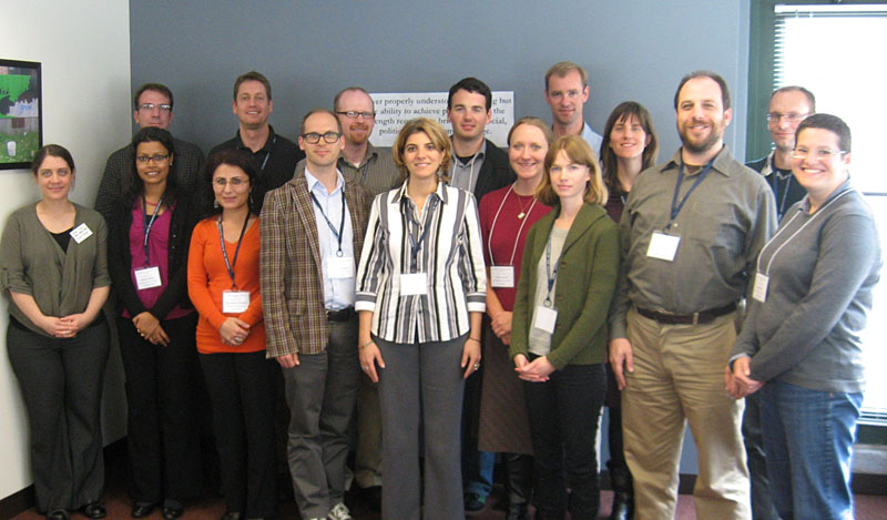 Participants in the Post-doctoral Fellowship Program workshop