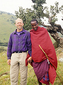 Jim Ebersole in Tanzania
