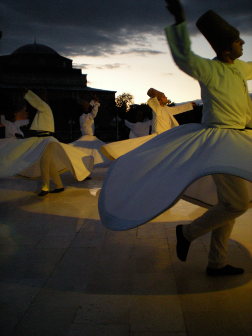 Whirling Dervishes at Sunset
