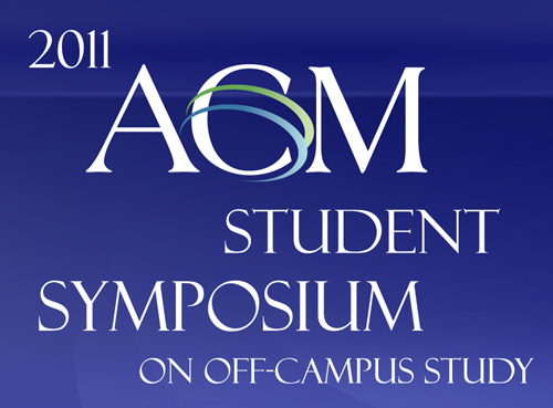 2011 ACM Student Symposium